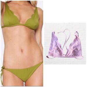 NEW Westley Swimwear pink halter bikini top